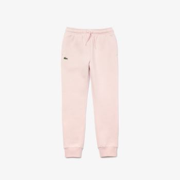 Lacoste SPORT Fleece Sweatpants - Tepláky Dětské Světle Růžové | CZ-6h1qii